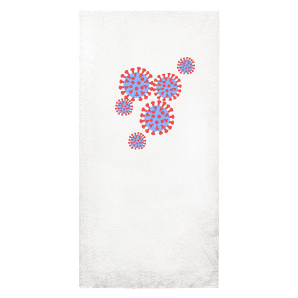 Nákrčník/bandana s potiskem coronanakrcnik
