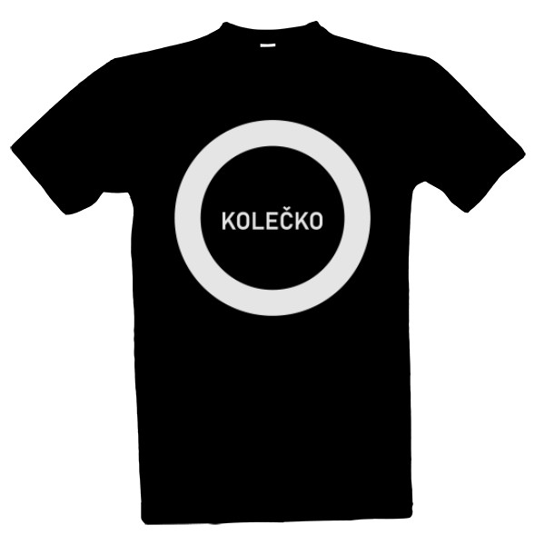 Tričko s potiskem kolečko