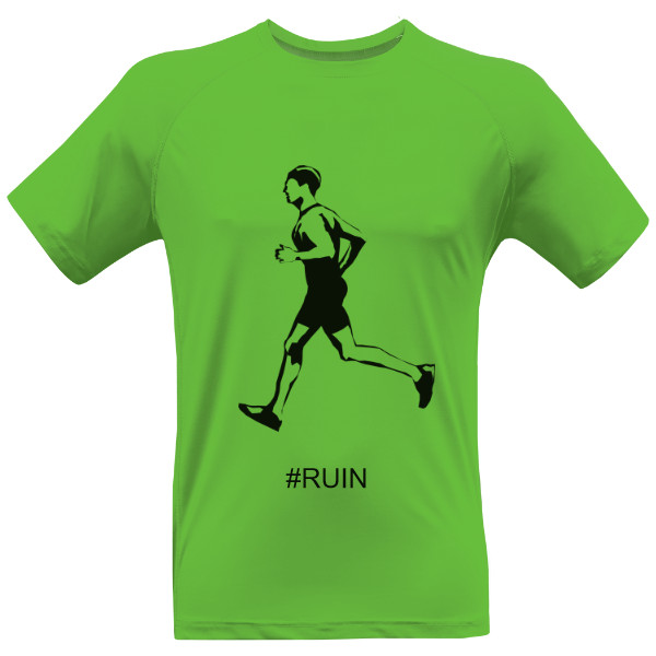 Pánské funkční tričko Premium s potiskem RUIN
